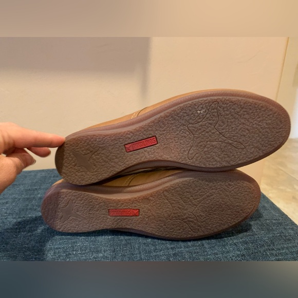 Pikolinos Calabria Brandy Tan Lace-Up Leather Shoes Size 40/9.5 ON SALE! - Picture 5 of 10